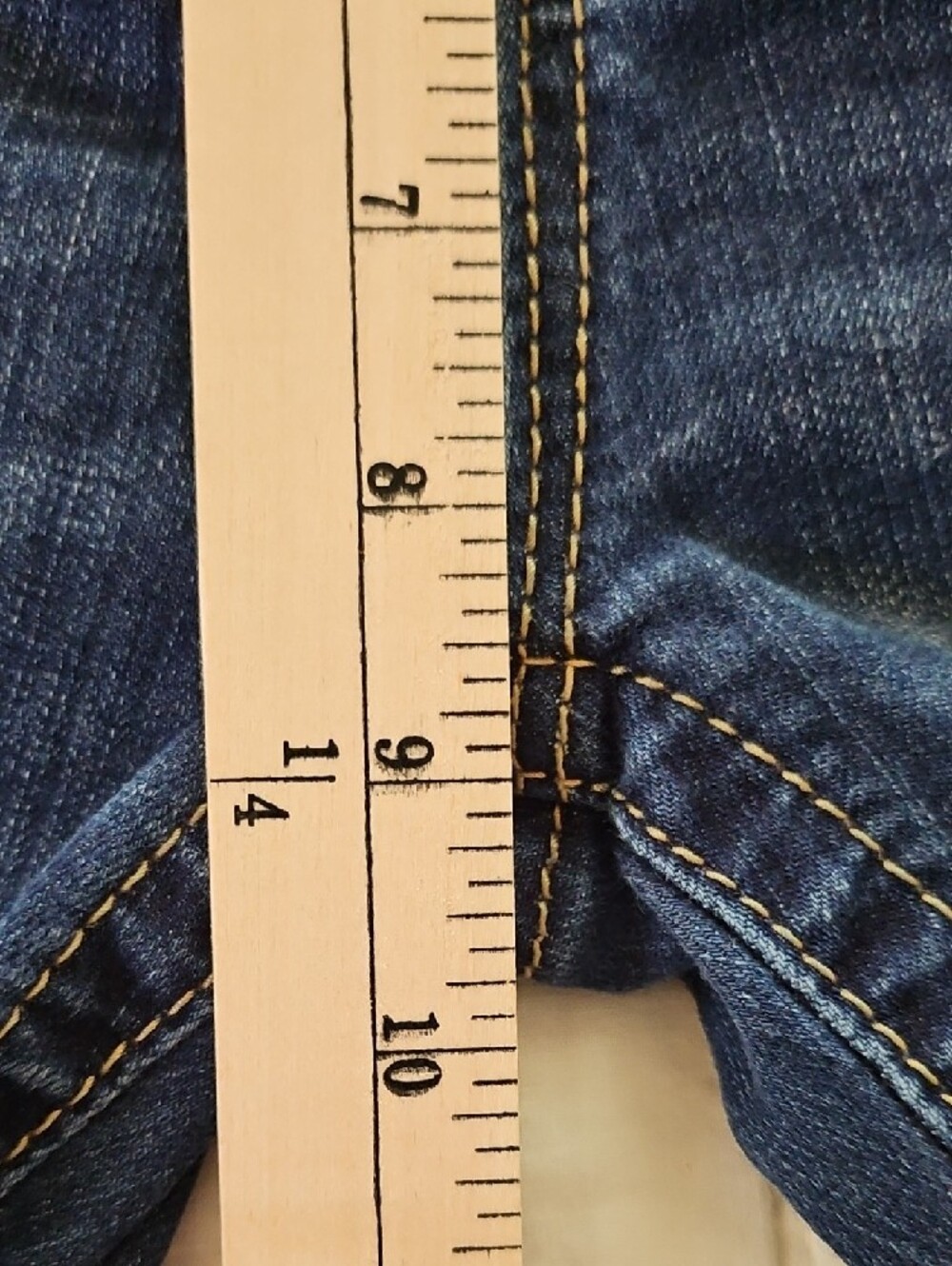 Miss Me Embroidered Cuffs 'Signature Ankle Skinny' Distressed Jeans - Size 30 - Picture 5 of 10